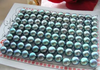 

Free shipping wholesale 48pairs Natural 8mm Peacok pearl Earrings!
