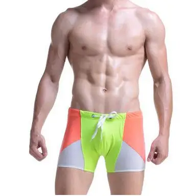 Брендовые сексуальные мужские плавки для серфинга доска пляжная одежда шорты мужские плавки, боксёры для плавания Шорты для плавания - Цвет: Зеленый