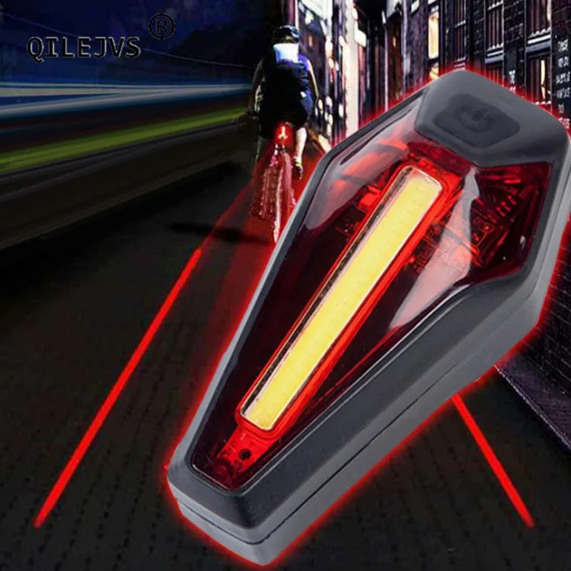 Bicycle Tail Light bike reflector 2 Color LED Night Cycling Rear