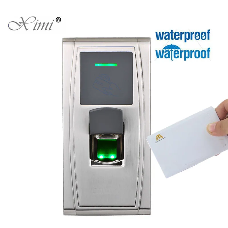 

MA300 Biometric Fingerprint Access Control With 13.56MHZ MF Card Reader IP65 Waterproof Access Controller For Out Door Use