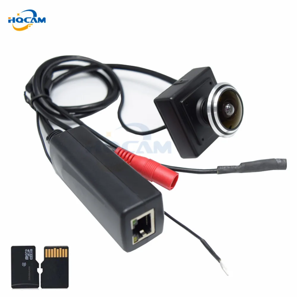 

HQCAM Wide Angle Audio Micro TF SD Camera 960P POE Mini IP Camera Home Security Camera Indoor CCTV IP Kamera POE Mini POE Camera