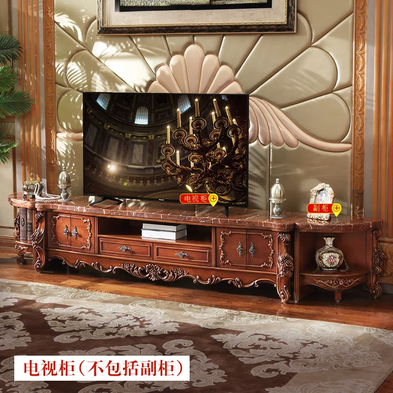 Luxury classic European and American style furniture set Modern Leather Sofa marble center table tv stand Living Room Furniture Luxury classic European and American style furniture set Modern Leather Sofa marble center table tv stand Living Room Furniture