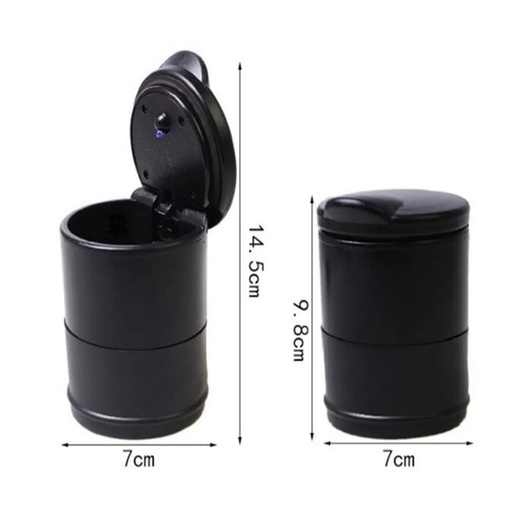 

LED Portable Car Ashtray Truck Auto Office Cigarette Ashtray Holder For Honda CRV CR-V XRV CITY For Toyota Corolla Rav4 Ralink