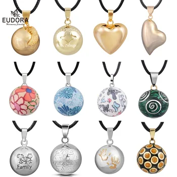 

Retail Eudora Pregnancy Ball Jewelry Gift Chime Ball Mexican Bola Belly Sounds Pendant Harmony Bola Ball Pendants Necklace Gift