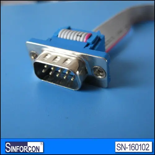 Crimp type DB9 to IDC 10P cable db9 rs232 extension cablein Computer