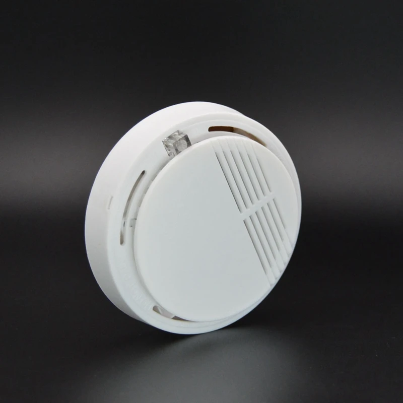 9 V/168 433 Mhz Беспроводной детектор дыма для Wifi/Pstn/Gsm домашней системы безопасности Белый пластик