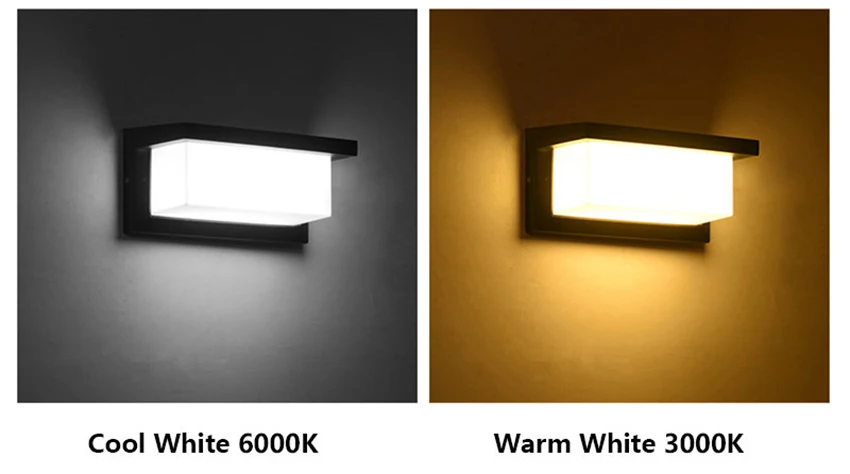 Sensor de Movimento Conduziu a Luz da Parede Lâmpada de Parede Led ao ar Iluminação Livre Waterproo Pátio w 30 Moderna Jardim Corredor Varanda Porta Decora 18 11 Cheap Luminárias de parede externas