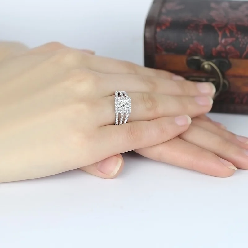 Buy Sona Certified Ring 925 S925 Sterling silver Ring