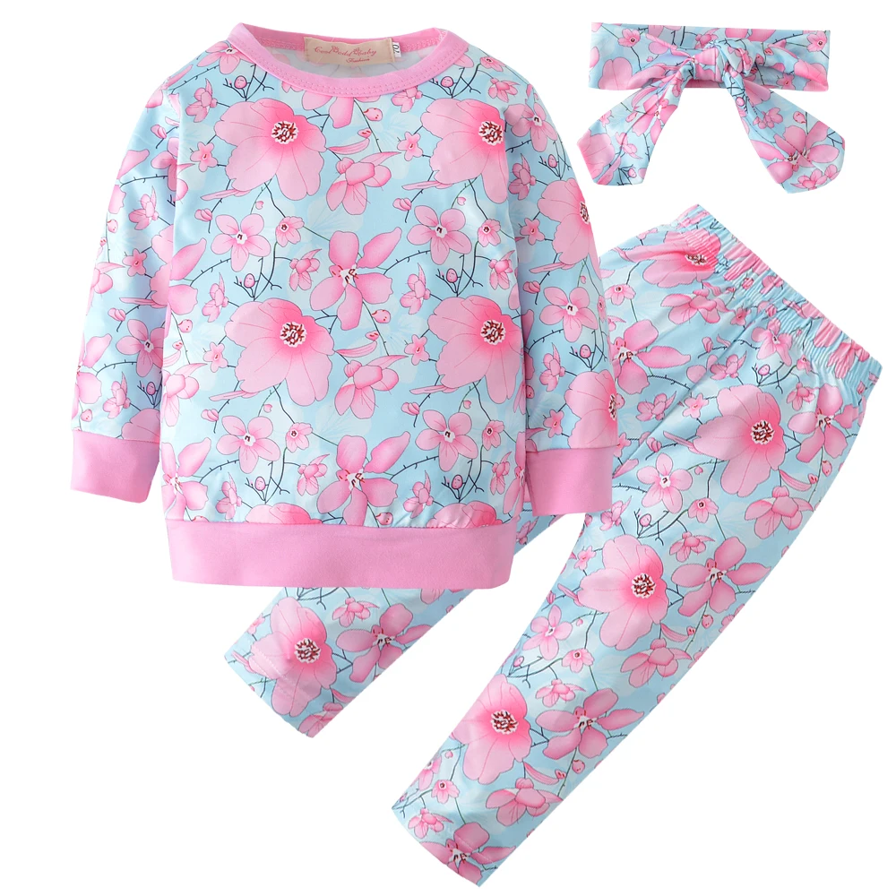 Cotton Baby Girls Clothes Winter Newborn Baby Clothes Set 3PCS printing baby Boy Clothes Unisex Kids Clothing Sets bebes Cotton Baby Girls Clothes Winter Newborn Baby Clothes Set 3PCS printing baby Boy Clothes Unisex Kids Clothing Sets bebes