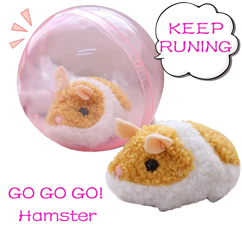 Azoo NEW Video display Electric Hamster Plush Toy Kawaii Mouse Cute