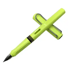 1 шт. флуоресценции зеленый авторучка выдалбливают клип F/EF наконечник студент чернила ручки школьные канцелярские принадлежности