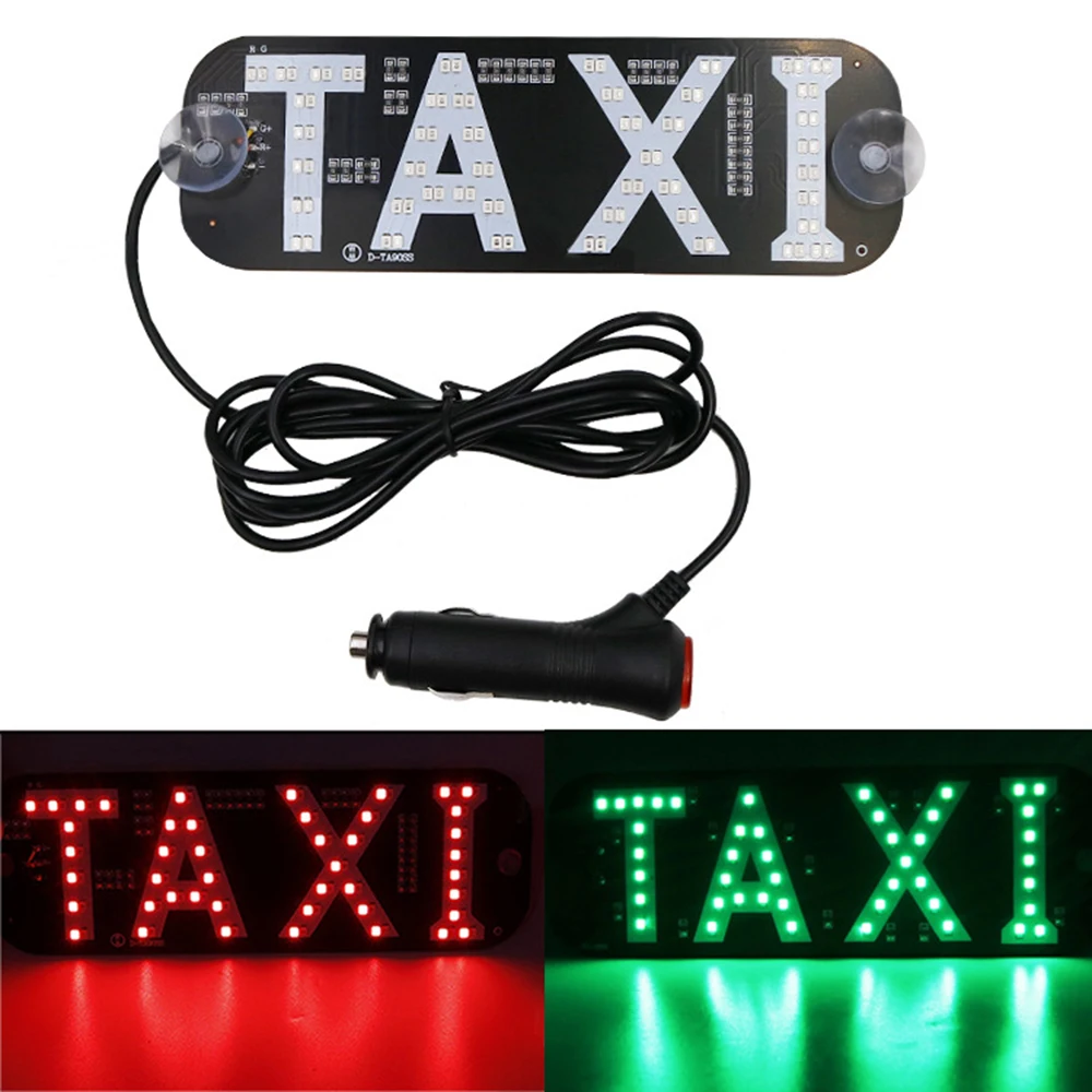 10 шт. DC12V Такси Panal LED Light два цвета автомобильный лобовое стекло кабина индикатор