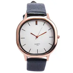 Otoky часы Для мужчин Relogio Masculino роскошные кожаные кварцевые Бизнес наручные часы подарок для Для мужчин Для женщин Прямая доставка 71213