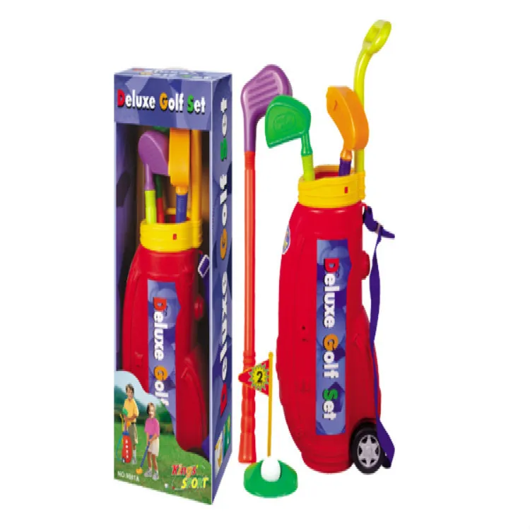 

Baby Shining Children Indoor Golf Club Set Babies Outdoor Parent-child Sports Toys Fitness Toy Education Toys Gift for Kids