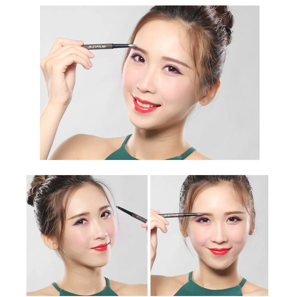 EyebrowNew прочный водостойкий и влагостойкий карандаш для бровей с кистью для бровей combo cosmeticsPlumbum rutrum palpebrae
