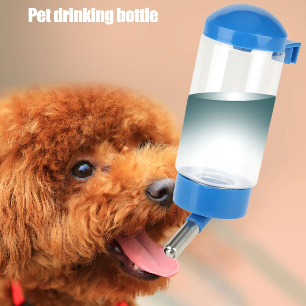 400Ml Pet Drinking Bottle Leak Resistant Automatic Animal Water Bottle