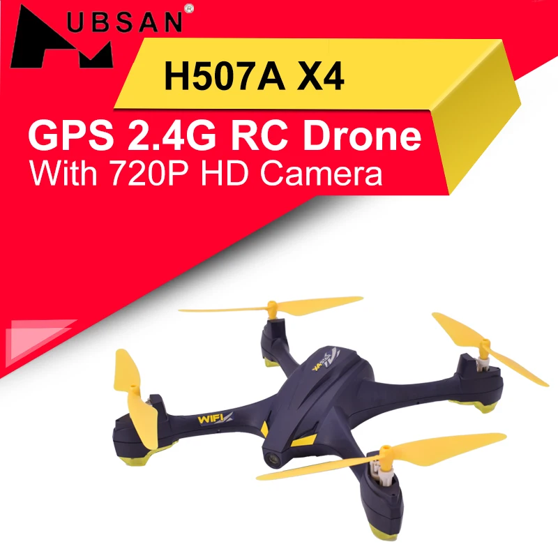 HUBSAN H507A X4 Star Pro GPS Радиоуправляемый Дрон WiFi FPV 720P HD камера следуй за мной/режим