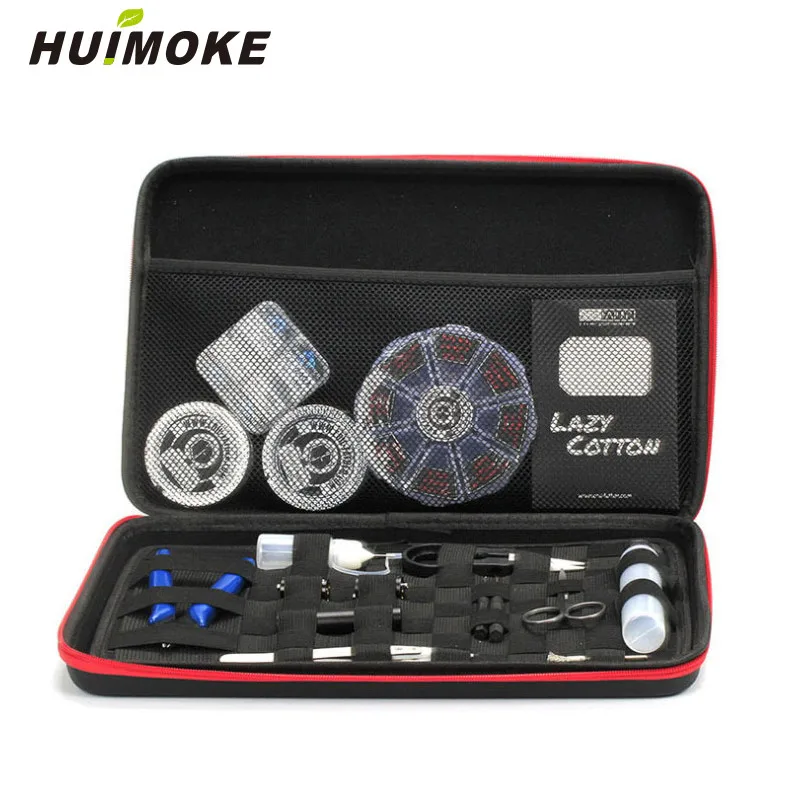 All In One Electronic Cigarette Tools Bag Case For Packing Atomizer e Liquid Coil Wire e Cig Cotton Tweezer Jig Coil Master Bag All In One Electronic Cigarette Tools Bag Case For Packing Atomizer e Liquid Coil Wire e Cig Cotton Tweezer Jig Coil Master Bag