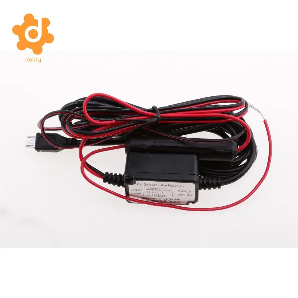 MagiDeal Car DVR Camera Video Recorder Power Box 12V to 5V Step Down Converter