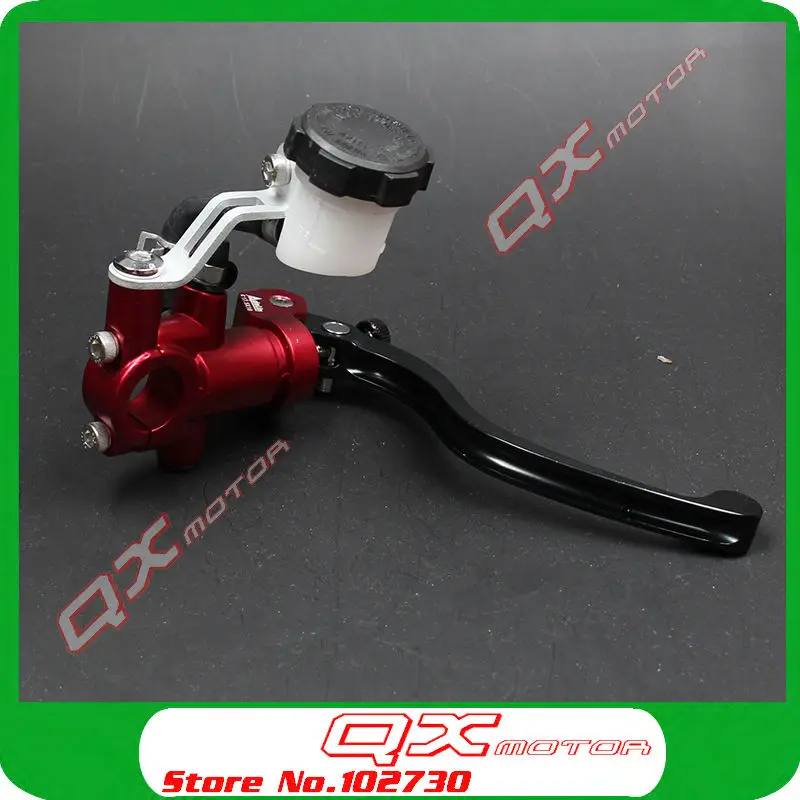 

Motorcycle Hydraulic Brake Cylinder Master Lever For CRF YZF RMZ KXF Dirt Bike Motocross ATV Quad Scooter Off Road Modify