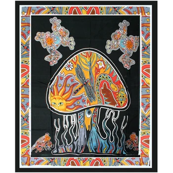 

Fashion Wall Hanging Decorative Tapestry Popular Beach Mat Living Room Curtain Polyester Wall Clothe Yoga Room Adornment