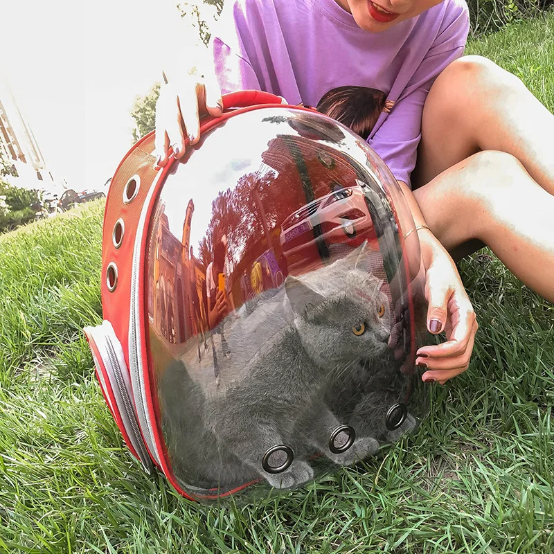 Title 4, Breathable Pet Dog Cat Carriers Bag Outdoor Tra...