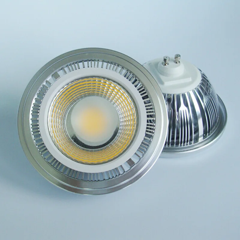 AR111 светодиодные чипы EPISTAR 2835 SMD лампы AC-85-265V 5 Вт 7 9 12 алюминиевые с регулируемой