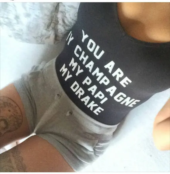 Женский сексуальный черный белый красный купальник YOU ARE MY CHAMPAGNE PAPL DRAKE цельный