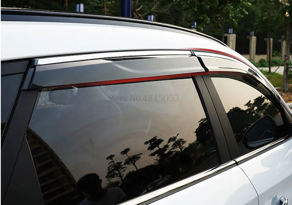 AITWATT для Hyundai Tucson 2015 2016 2017 2018 оконный козырек от солнца дождя ветра дефлектора тент