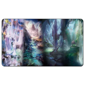 

Polluted delta expedition 60x35cm Playmat Fetch lands polluted delta Magic Playmat for Board Game Table Mat