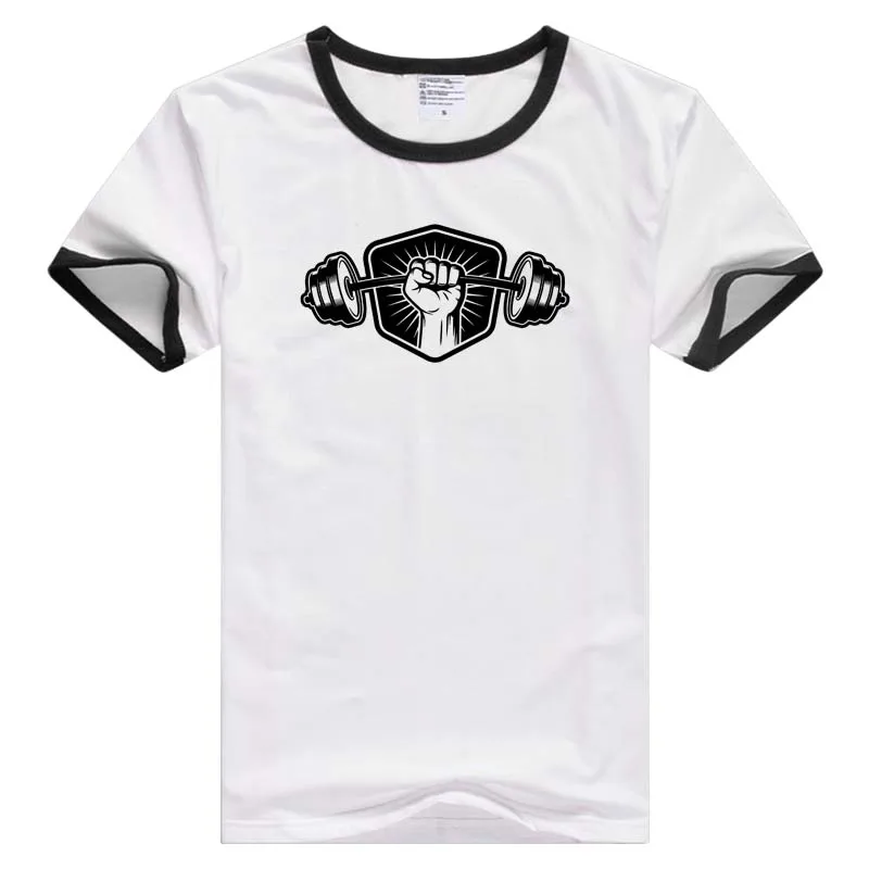 درع الحديد شريط رجل t-shirt قمزة اللياقة الوزن رفع الاثقال قصيرة الأكمام عارضة نمط المحملة GA225 درع الحديد شريط رجل t-shirt قمزة اللياقة الوزن رفع الاثقال قصيرة الأكمام عارضة نمط المحملة GA225