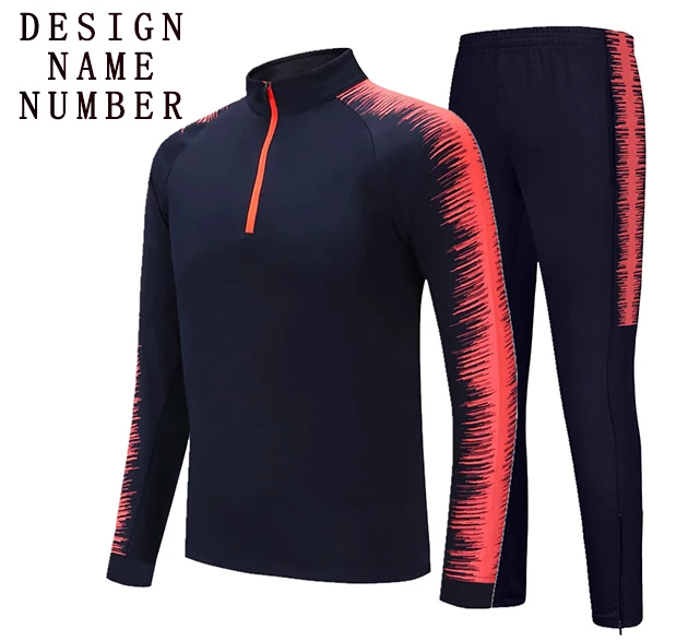 

2019 Kids Soccer Jerseys Sets Survetement Football Kit Futbol Running Jacketschiledren Sports Training Tracksuit Uniforms Suit
