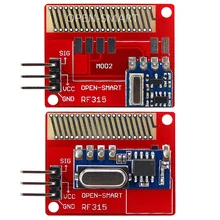 OPEN-SMART Long Range 315MHz RF Wireless Transceiver Kit for Arduino LORA Board Mini RF transmitter receiver module 315 MHz Kit OPEN-SMART Long Range 315MHz RF Wireless Transceiver Kit for Arduino LORA Board Mini RF transmitter receiver module 315 MHz Kit