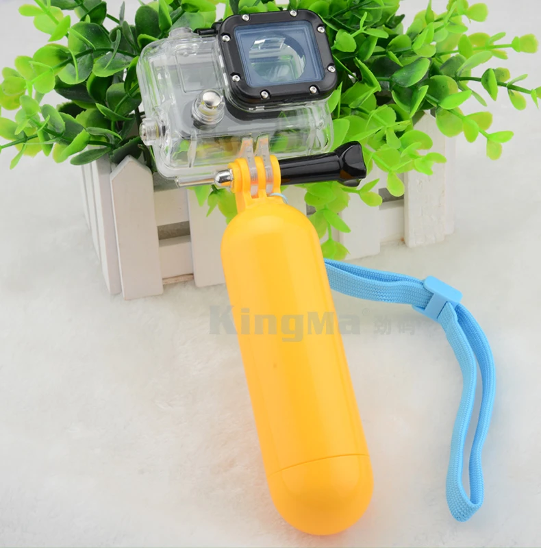 Gopro flotador Bobber Go pro montaje en manillar Gopro monopié flotante trípode correa de muñeca para Gopro Hero 3 + 2, 2 uds.|floating camera wrist straps|for gopro herofloating strap - AliExpress