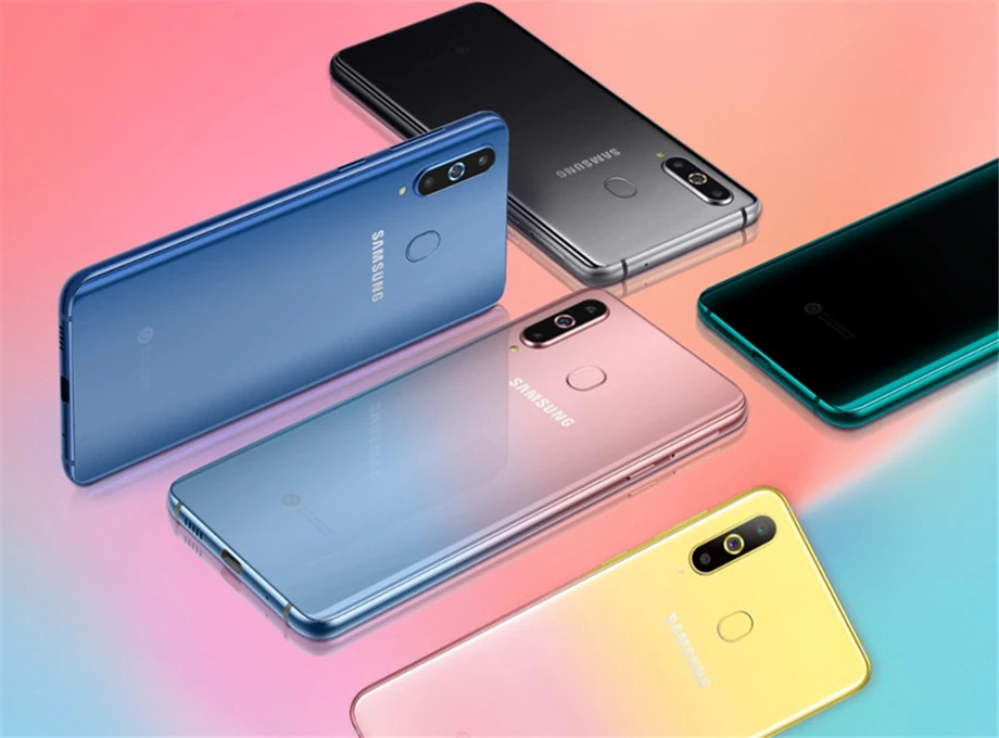 Samsung Galaxy A8s G8870, две sim-карты, четыре ядра, 6,4 дюйма, 4 камеры, 6 ГБ ОЗУ, 128 Гб ПЗУ, мобильный телефон Snapdragon 710, NFC