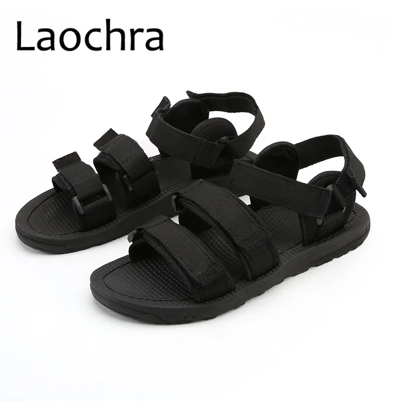 

LAOCHRA 2018 New Arrival Male Vietnam Sandals Summer Non-slip Canvas Cheap Men Sandals Fashion Gladiator Youth Sandles