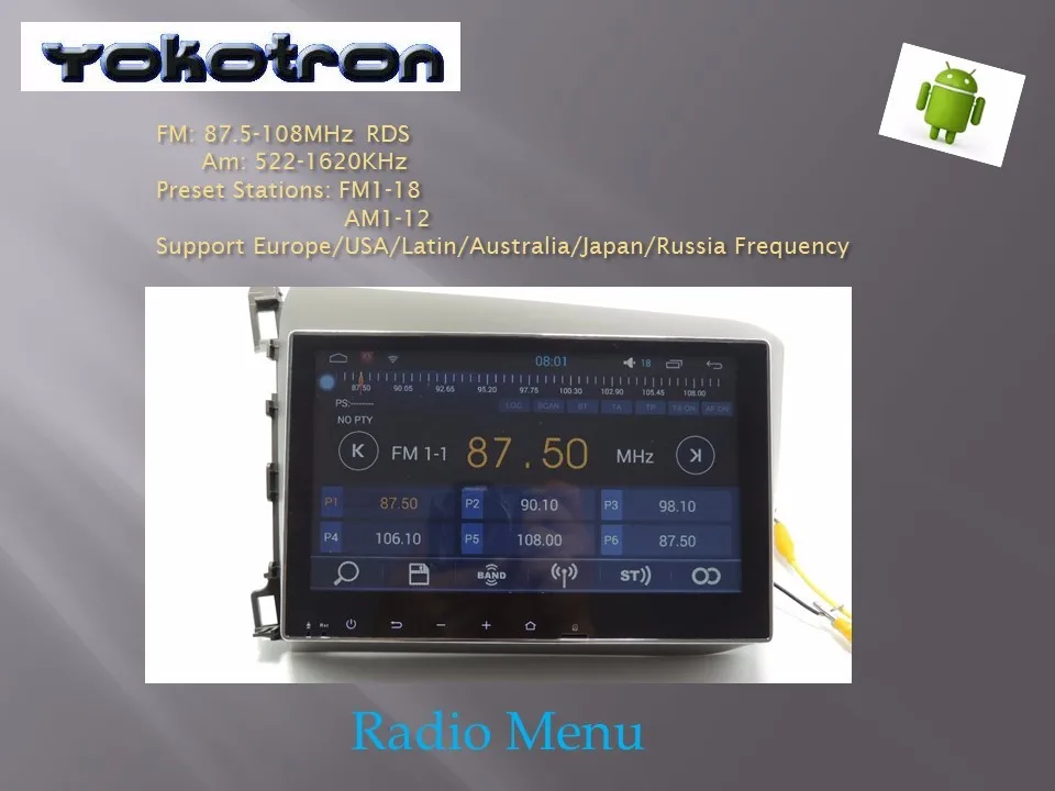 Radio Menu
