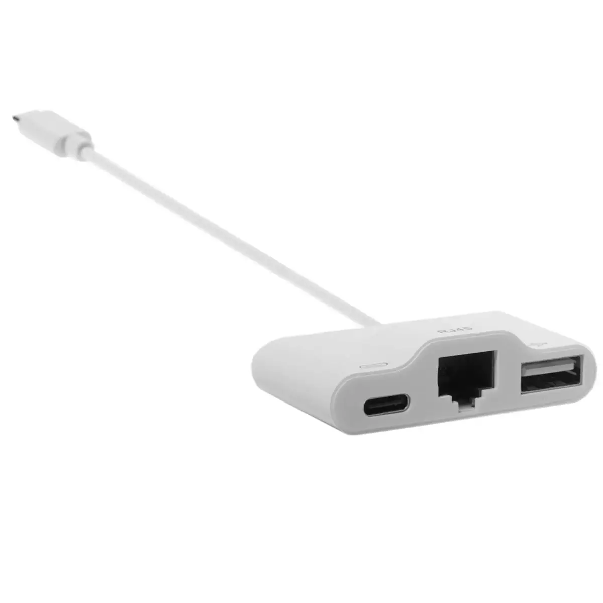 Zihan Ethernet и USB2.0 Женский и PD для стыковки USB-C тип-c силовой многопортовый адаптер