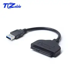USB 3,0 к SATA кабель 15 P легко для вал трансмиссии жесткий диск кабель для передачи данных для Переносной жесткий диск мобильный оптический