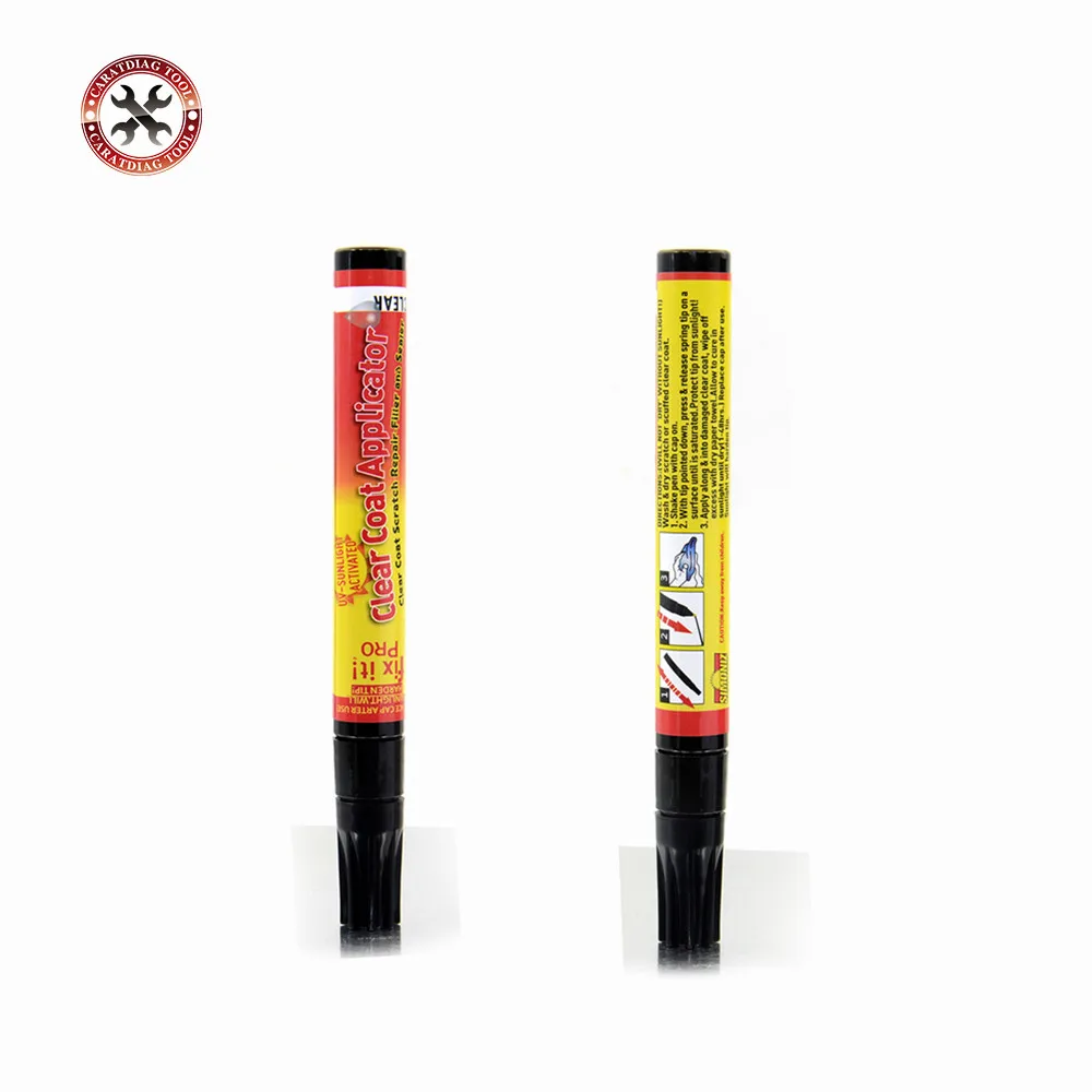 Us 047 5 Offfree Shipping Magic Fix It Pro Painting Pen Car Scratch Remover Repair Pen Clear Coat Applicator For Any Cars Any Colors On Aliexpress
