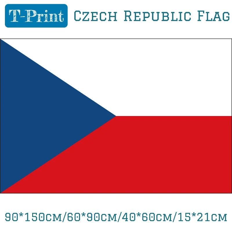90*150 см/60*90 см/40*60 см/15*21 см Чешский Полиэстер Национальный флаг для Олимпийских игр