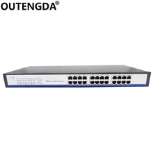 Высокое качество сетевой коммутатор 24 Порты и разъёмы 10/100 м Пассивный Poe коммутатор 24v с 23 POE Порты Wi-Fi точка доступа