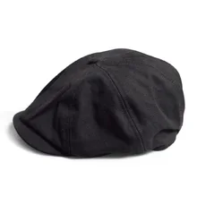 

Male Full Close Octagonal Cap Casual Short Peaked Sun Hat Women Fashion Beret Men Big Head Plus Size Fitted Newsboy Caps S M L