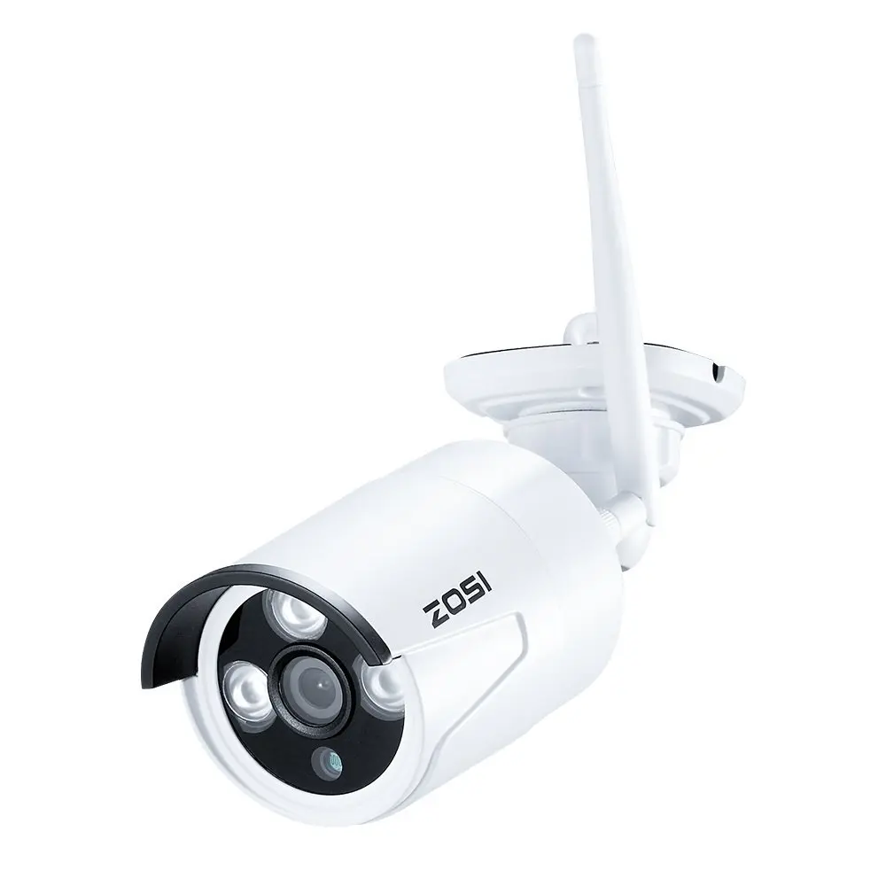 

ZOSI 960P HD 1.3MP Wireless IP Network Camera Weatherproof Outdoor Indoor security camera with 100ft (30m) IR Ngiht Vision