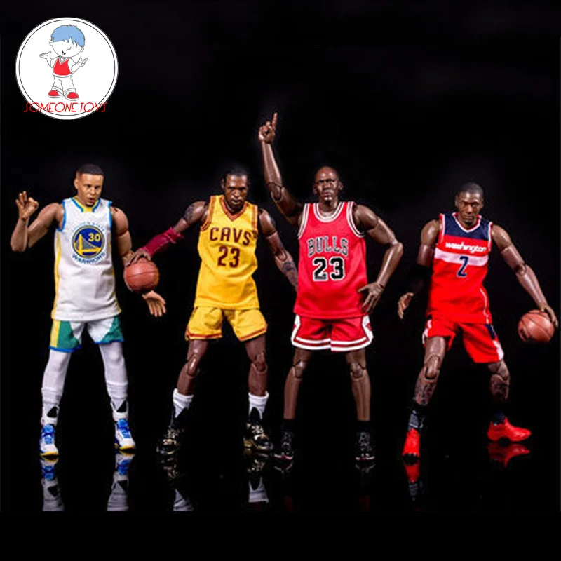 

1/9 Michael Jordan Stephen Curry Kobe John Wall James Harden McGrady Action Figure Basketball Player Movable Figurine Doll Toys