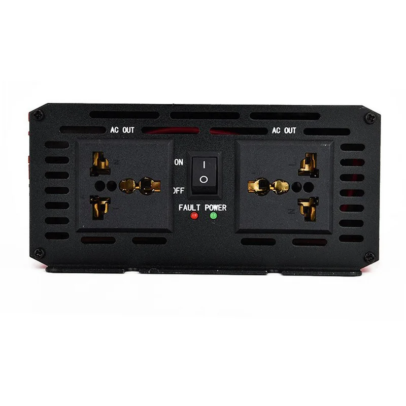Portable Peak 2000W Car Inverter 12V To 220V Car Charger Veicular Power Inverter Converter Adapter With Double Universal Socket (10)