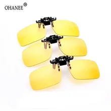 OHANEE, поляризованные автомобильные солнцезащитные очки с козырьком, на застежке, солнцезащитные очки, прозрачный вид для близорукости, для женщин и мужчин, для вождения, рыбалка, путешествия