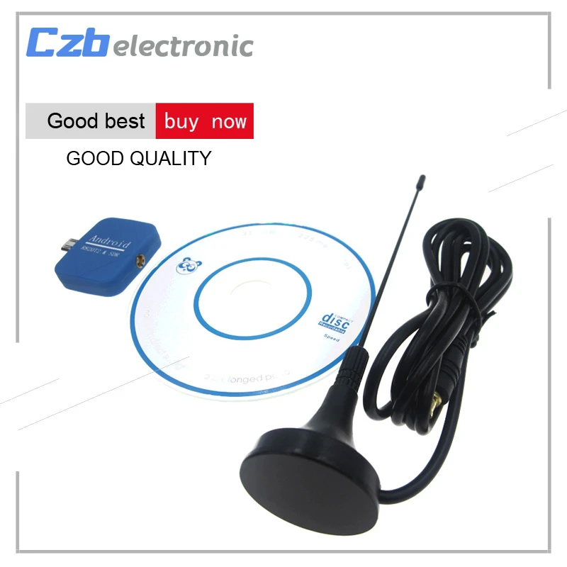 SDR Receiver Micro SDR+R820T2 RTLSDR ADSB Antenna For Android Smart