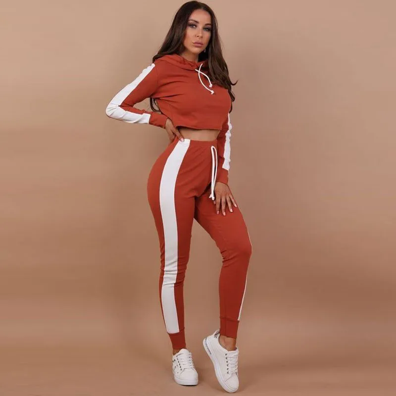 DevenGee/модный спортивный костюм из двух предметов комплект одежды для женщин