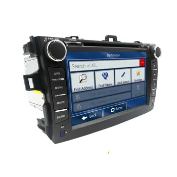 

Free Rear view camera 7.1 System 2 Din Toiyota DVD Android GPS Navigation Bluetooth Corolla WiFi BT PC Car Stereo DVD Player